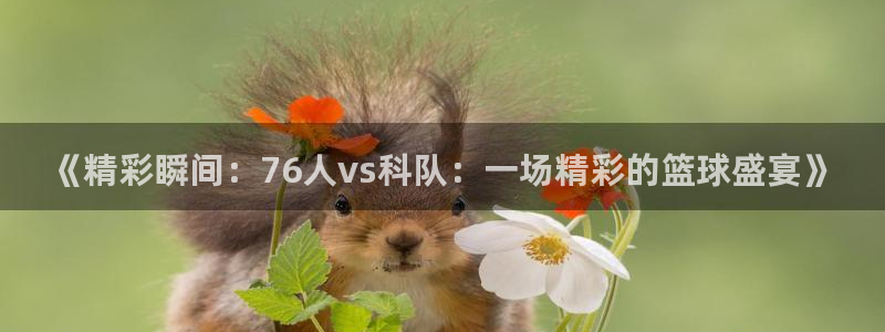 龙门直播app足球直播下载：《精彩瞬间：76人vs科队：一场精彩的篮球盛宴》