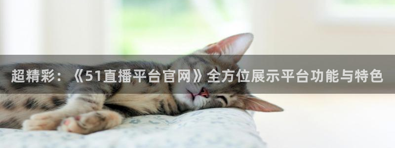 龙门视频：超精彩：《51直播平台官网》全方位展示平台功能与特色
